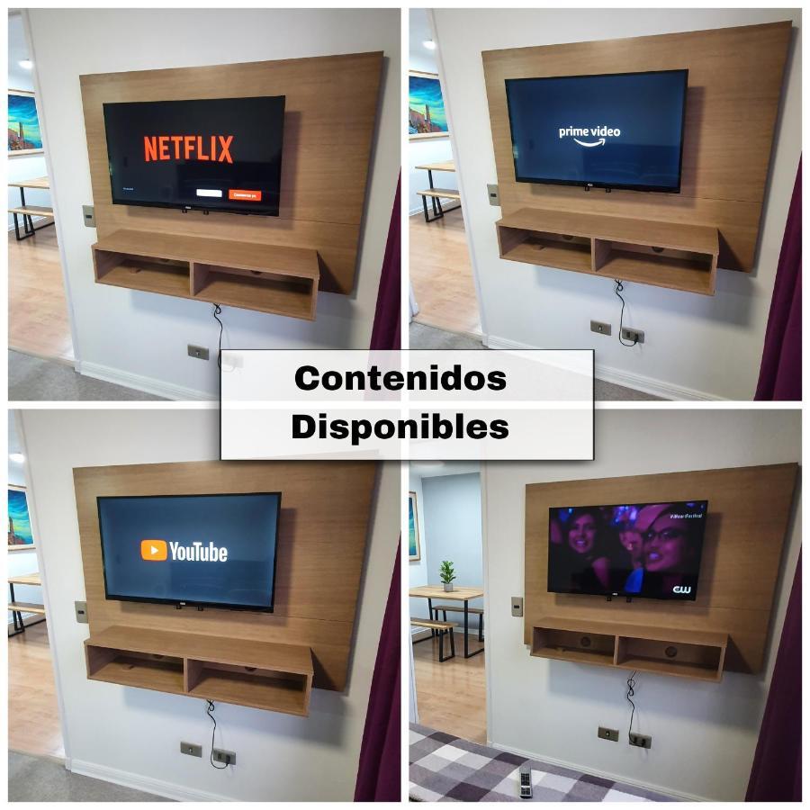 Centrico, Comodo Y Moderno Con Vista Privilegiada Hasta 4Pers Santiago Buitenkant foto