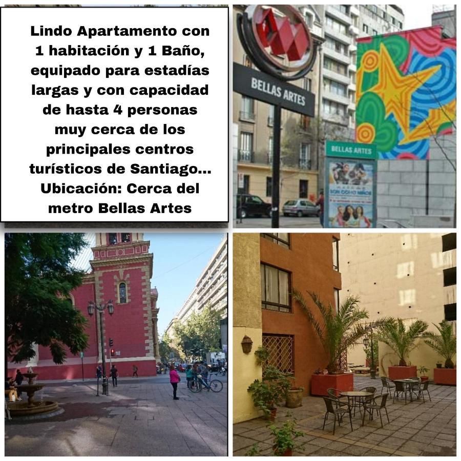 Centrico, Comodo Y Moderno Con Vista Privilegiada Hasta 4Pers Santiago Buitenkant foto