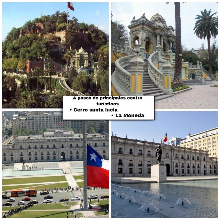 Centrico, Comodo Y Moderno Con Vista Privilegiada Hasta 4Pers Santiago Buitenkant foto