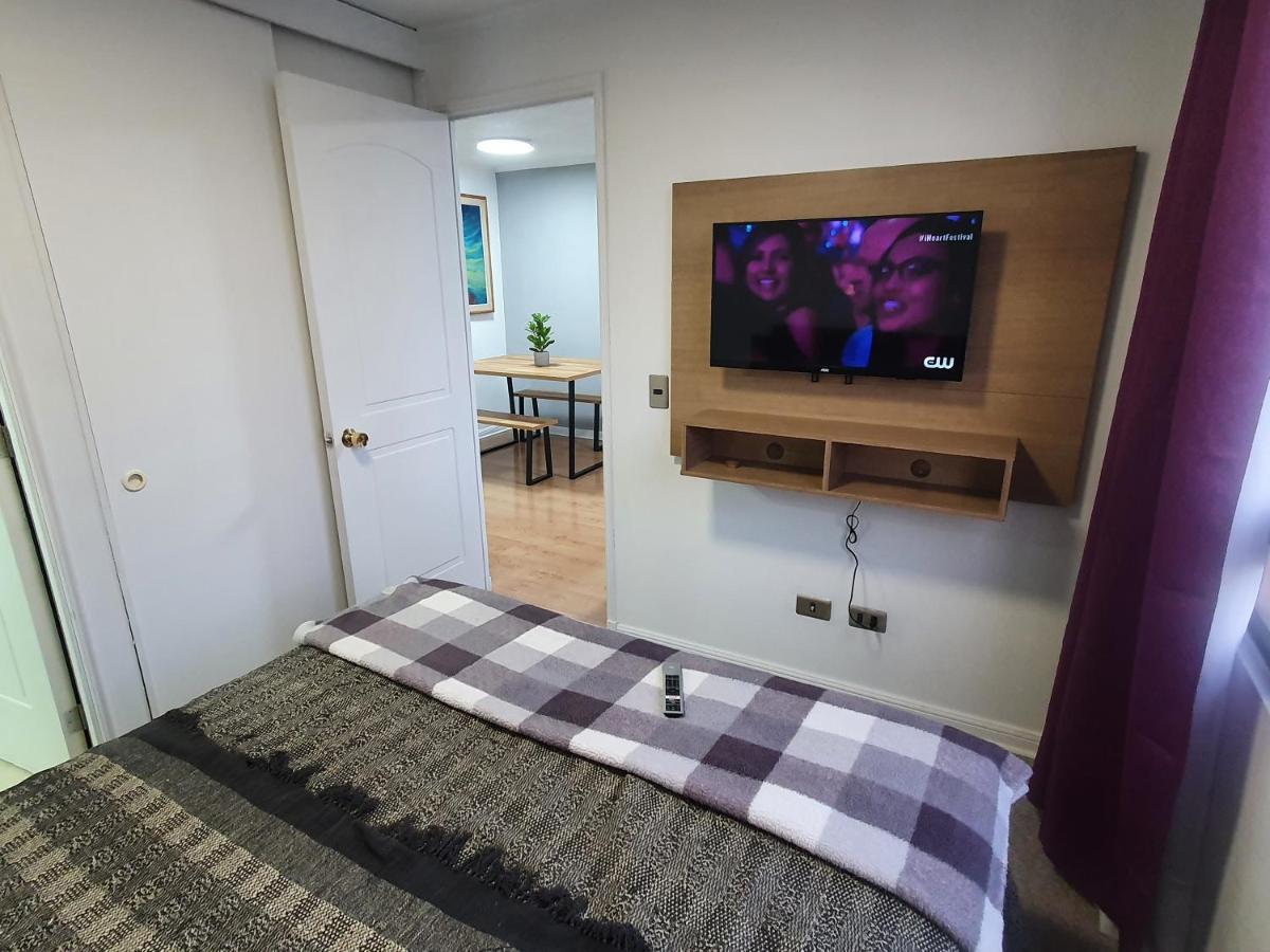 Centrico, Comodo Y Moderno Con Vista Privilegiada Hasta 4Pers Santiago Buitenkant foto