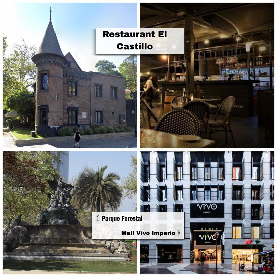 Centrico, Comodo Y Moderno Con Vista Privilegiada Hasta 4Pers Santiago Buitenkant foto