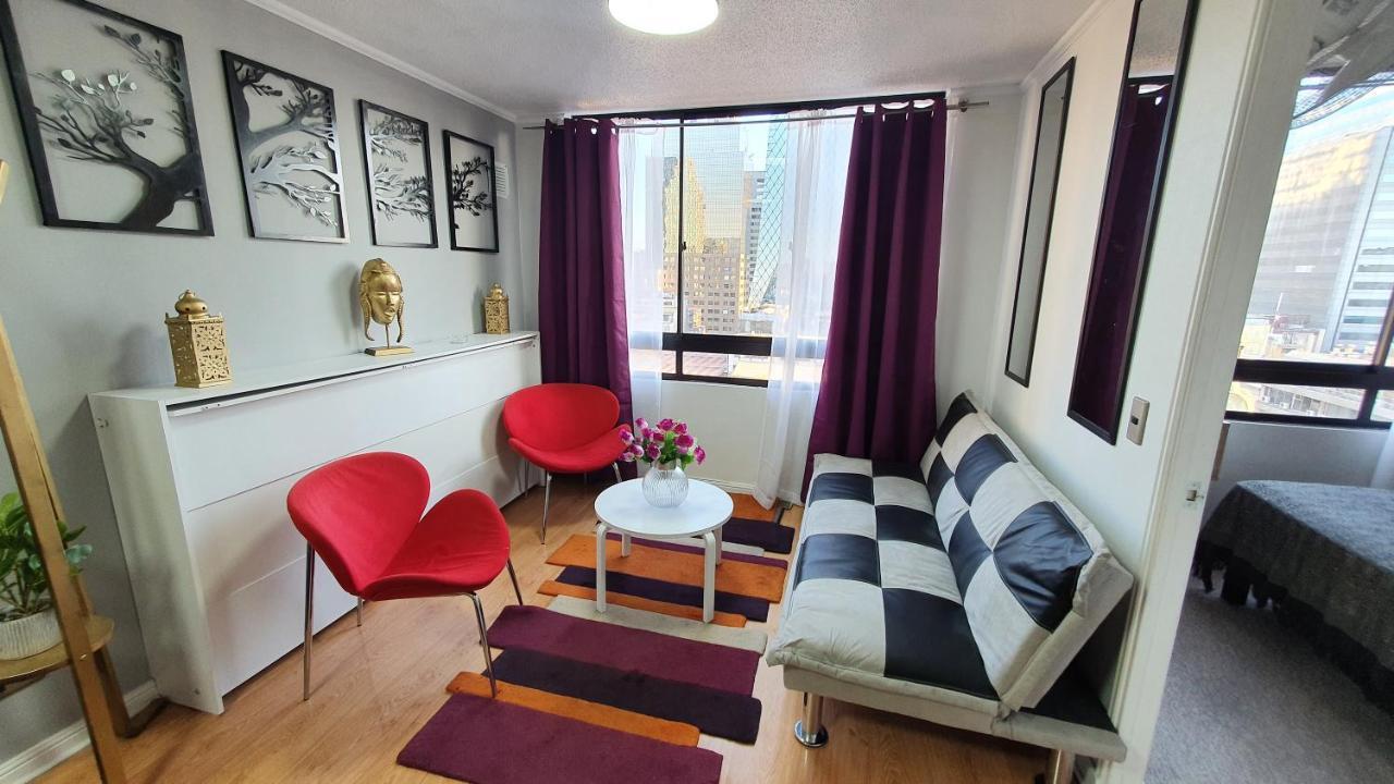 Centrico, Comodo Y Moderno Con Vista Privilegiada Hasta 4Pers Santiago Buitenkant foto