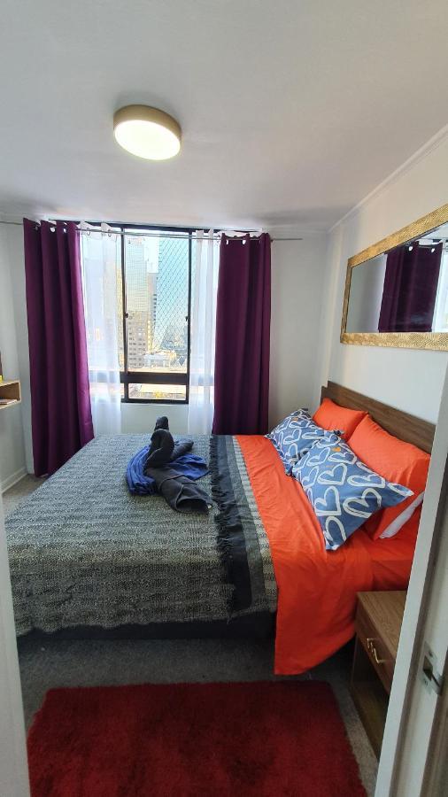 Centrico, Comodo Y Moderno Con Vista Privilegiada Hasta 4Pers Santiago Buitenkant foto